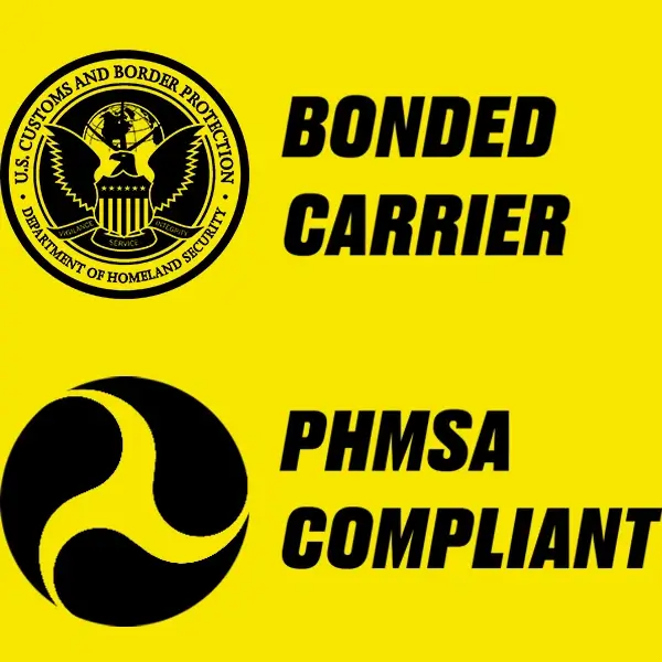 Bonded & PHMSA Memebership