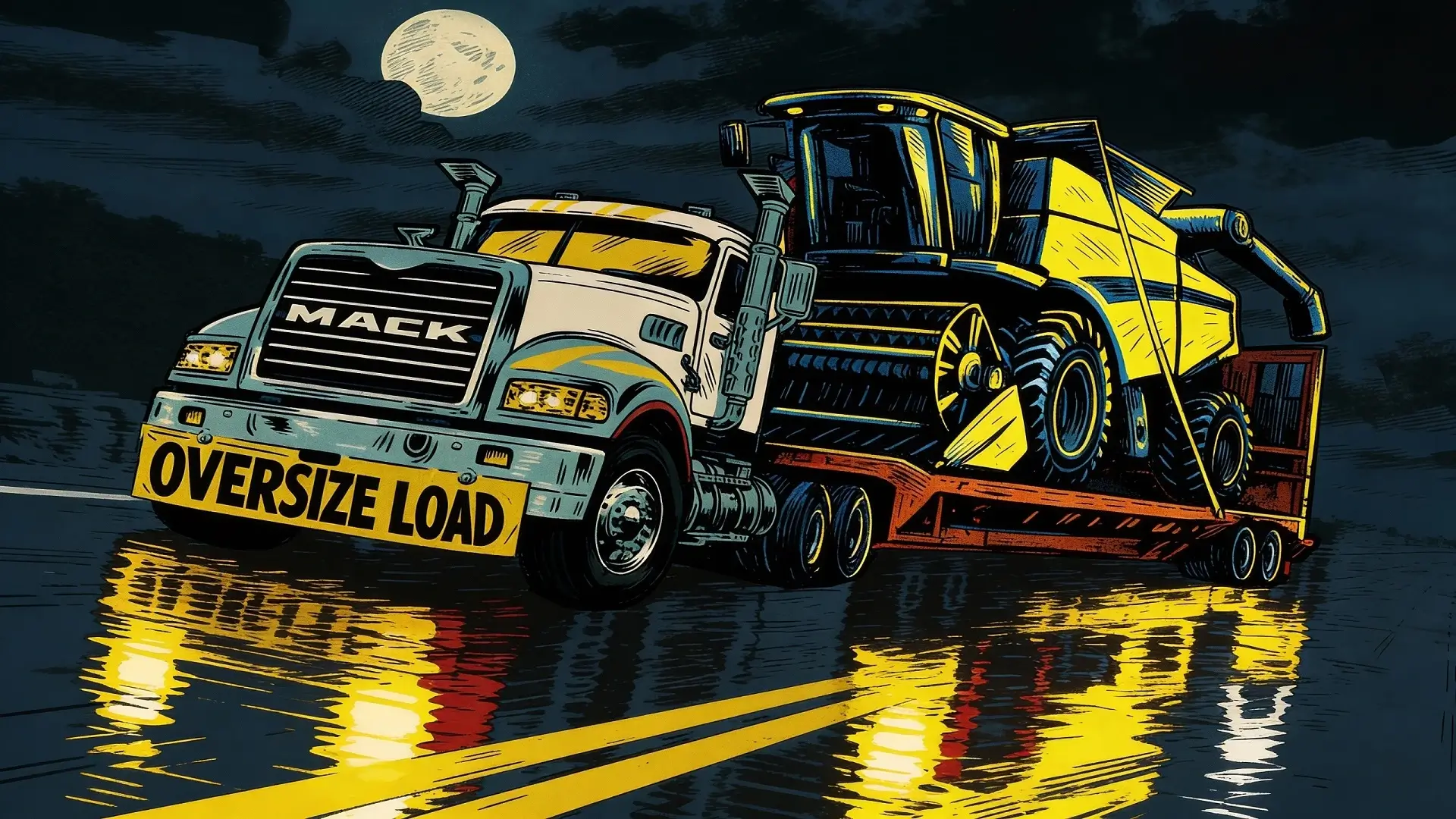 Oversize load transportation from the Seattle and Tacoma ports